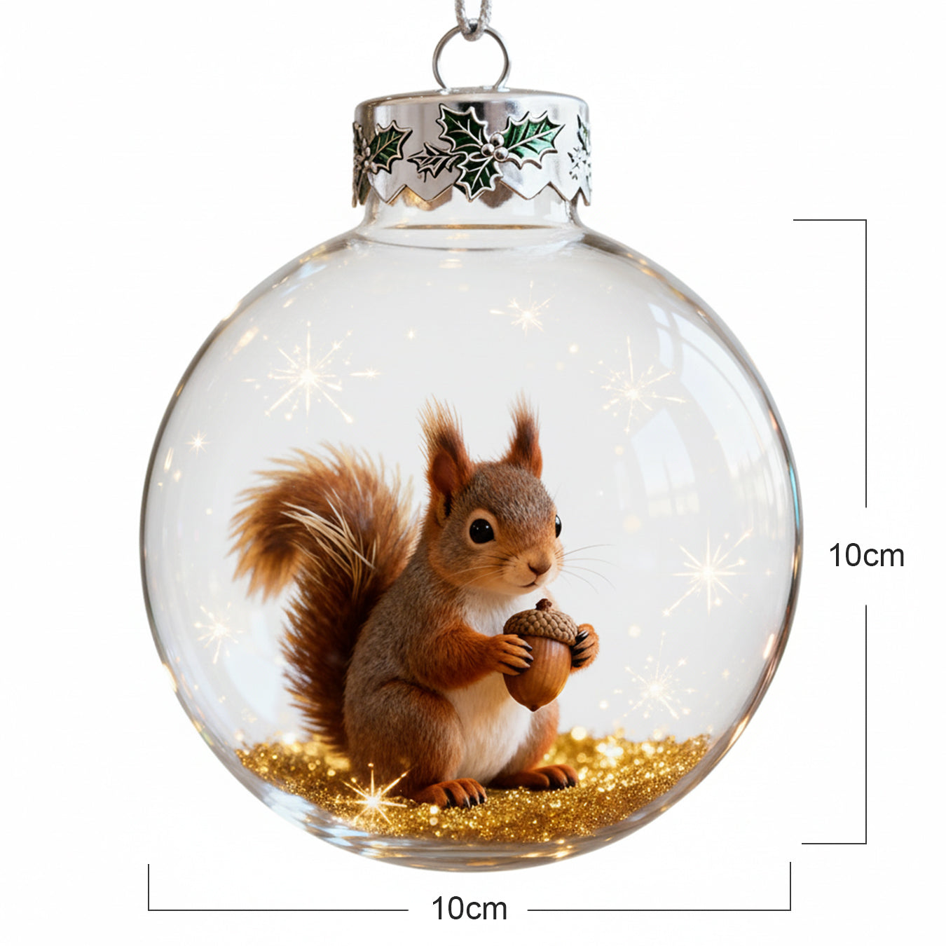 【60%OFF】2026 🎁 Holiday Animal Crystal Glass Ornament 🎄🎅🏻 Crystal Glass Perfect Holiday Gift & Home Décor