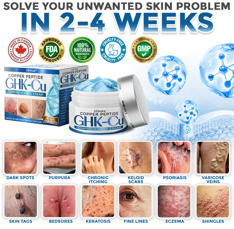 GFOUK® GHK-Cu Copper Peptide Comprehensive Cream