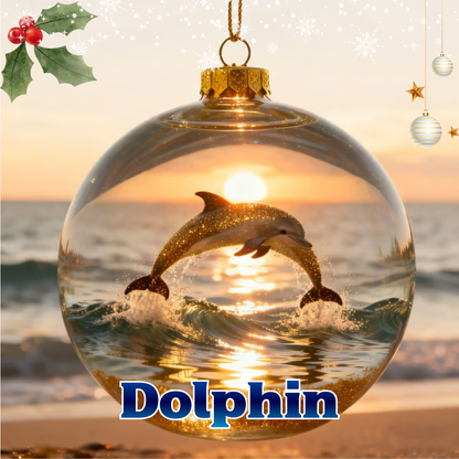 【60%OFF】2026 🎁 Holiday Animal Crystal Glass Ornament 🎄🎅🏻 Crystal Glass Perfect Holiday Gift & Home Décor