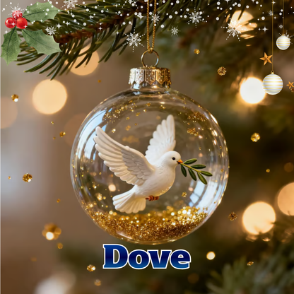 【60%OFF】2026 🎁 Holiday Animal Crystal Glass Ornament 🎄🎅🏻 Crystal Glass Perfect Holiday Gift & Home Décor