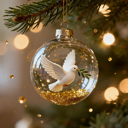 2026 🎄 Holiday Animal Crystal Glass Ornament 🎄