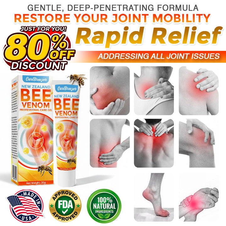 Offical Store🇺🇸 CareBreeze® Bee Venom Professional Care Gel